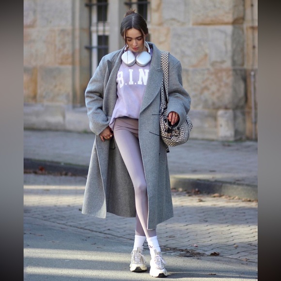 NWT ANINE BING TYLER SWEATSHIRT IN WASHED LAVENDER